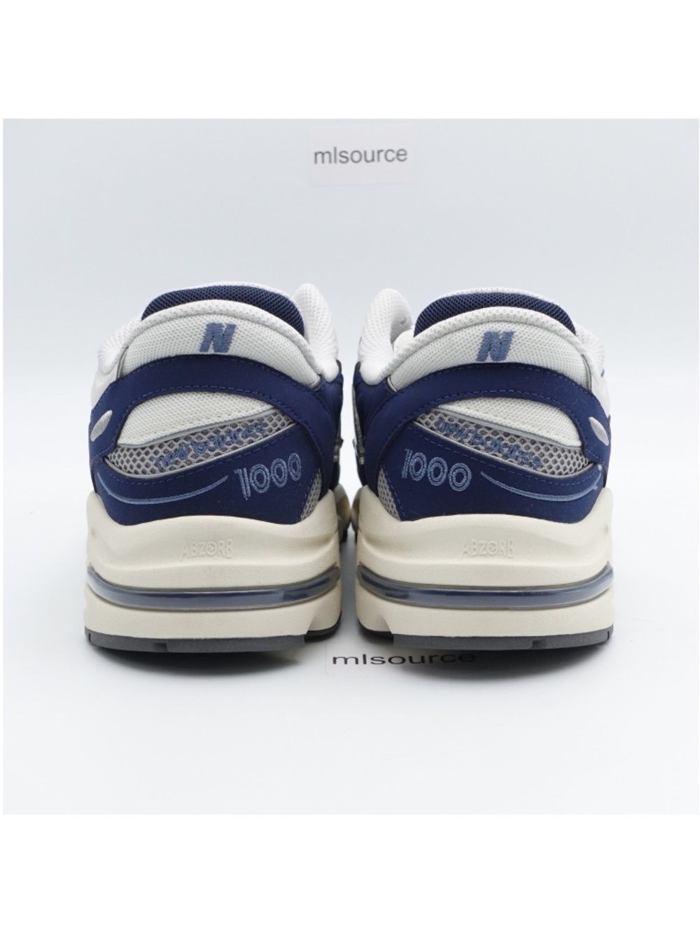 NEW Men's New Balance 1000 Sneakers M1000MEN Navy/Sea Salt - Picture 4 of 11